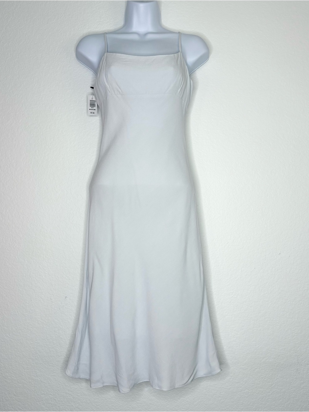 Aritzia Sunday Best Maude Midi Grey Skies Dress‎ XS New